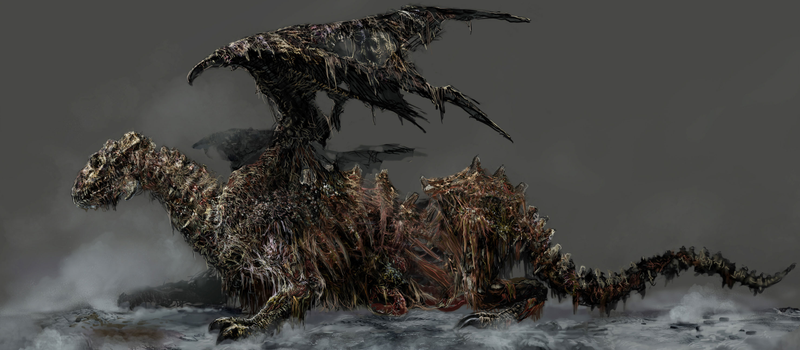 Illustration for article titled You may not Survive This Dark Souls Concept Art